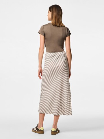PIECES Skirt 'PCNya' in Grey