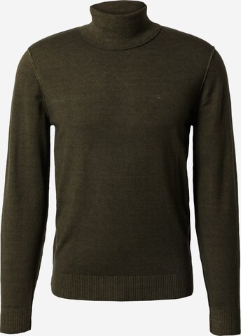 REPLAY - Pullover 'Mesh' em verde: frente