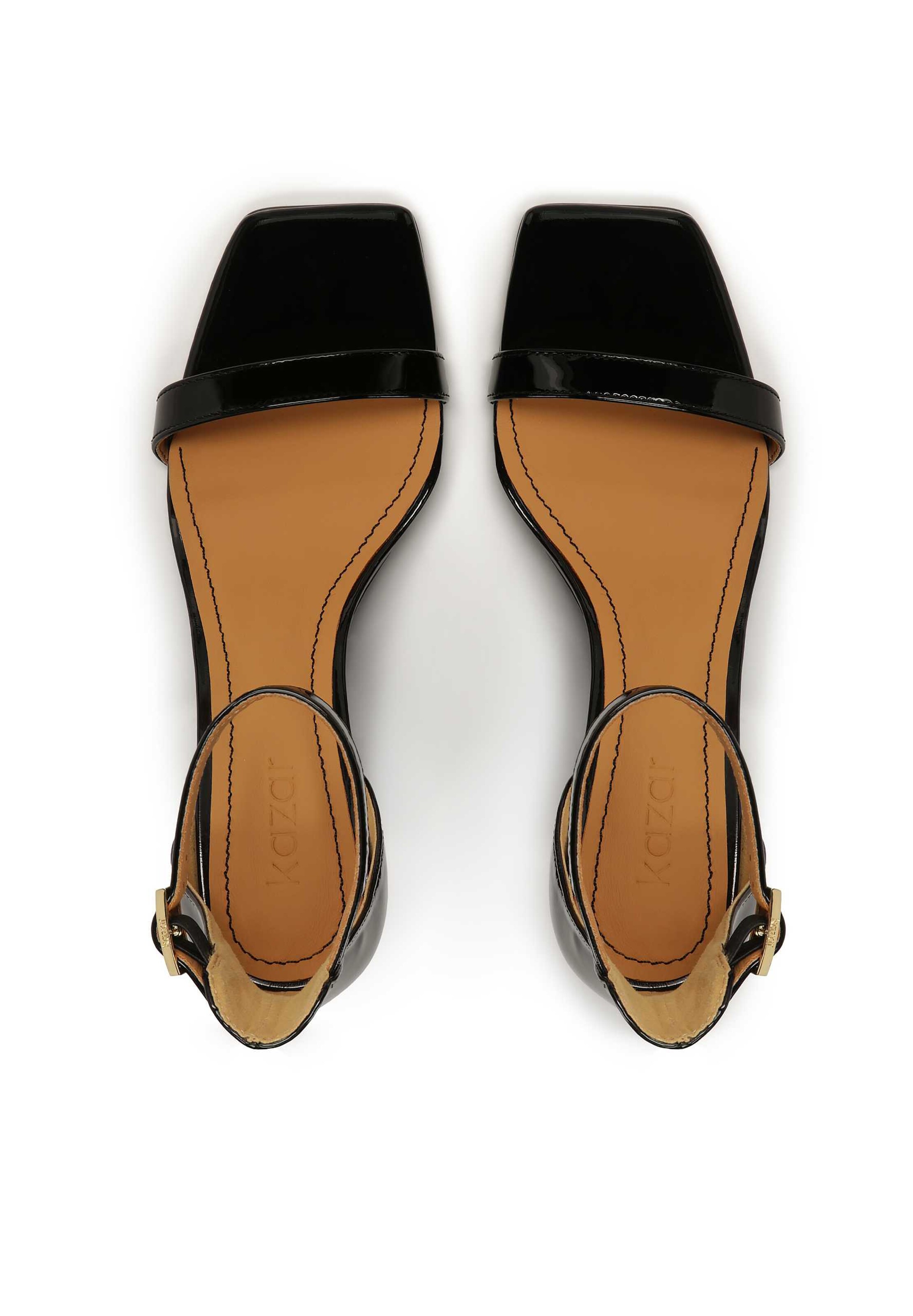 Sandale de la Kazar pe negru