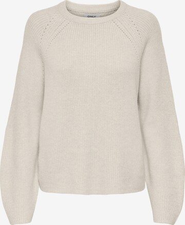 ONLY Pullover 'FIA' in Weiß: predná strana