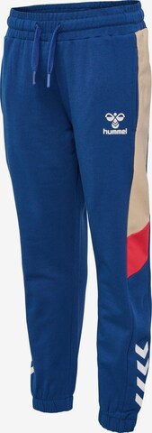 Hummel Tapered Broek 'Mican' in Blauw