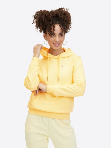 FILA Sweatshirt in Yellow: front