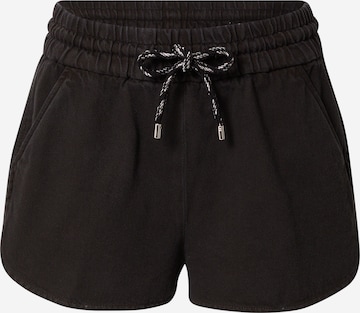 Dondup Regular Shorts in Schwarz: predná strana