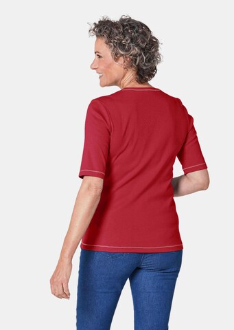 Goldner Shirt in Rood