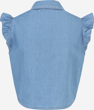 Vero Moda Petite Bluse 'NOE' in Blau