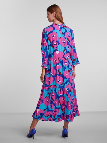 Y.A.S Платье-рубашка 'Flowerpow' в Синий