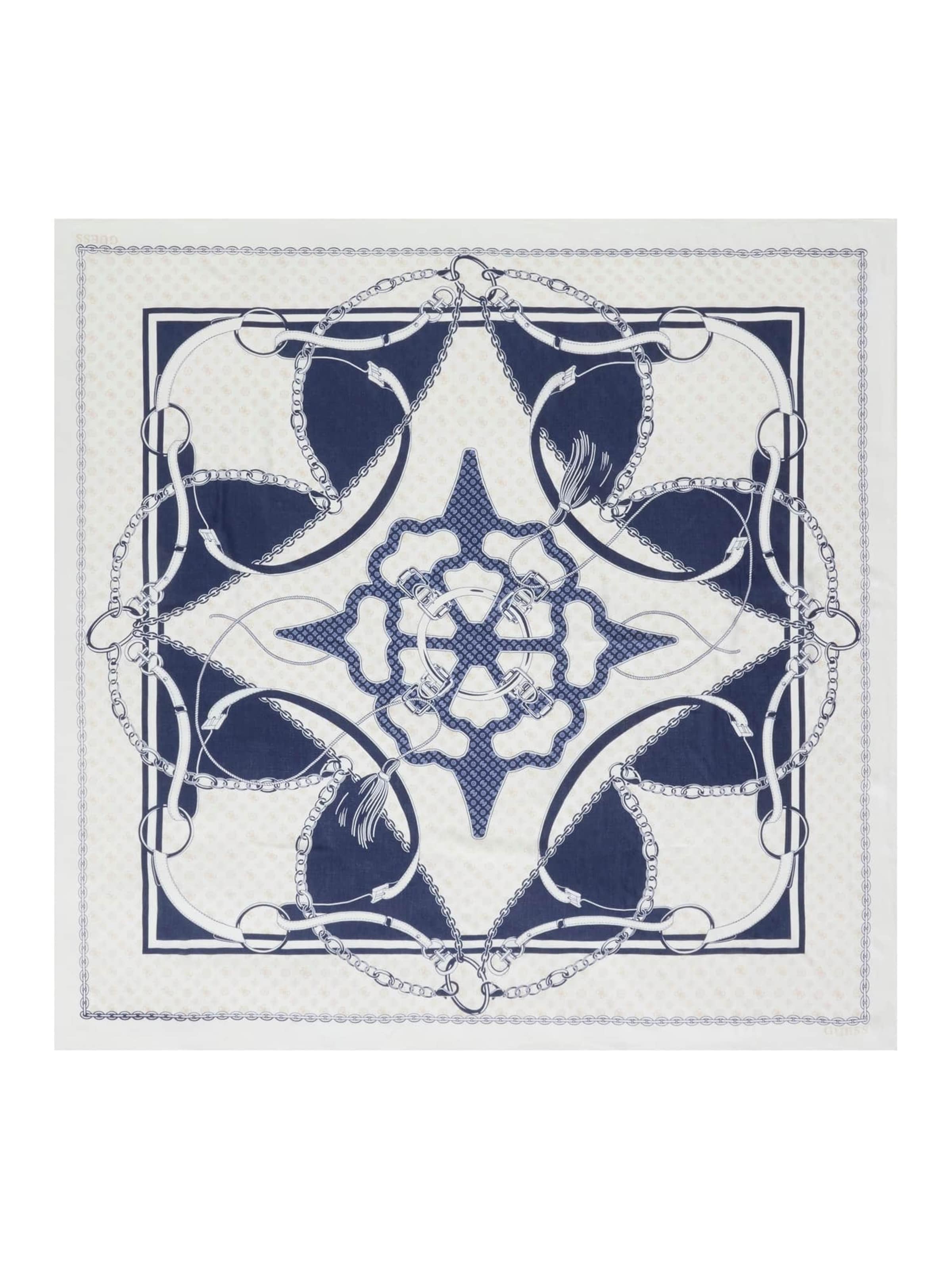 GUESS Schal in Blau: Vorderseite