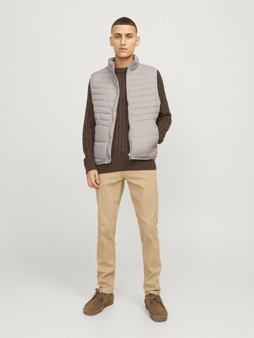 JACK & JONES Kamizelka 'JJEState' w kolorze szary