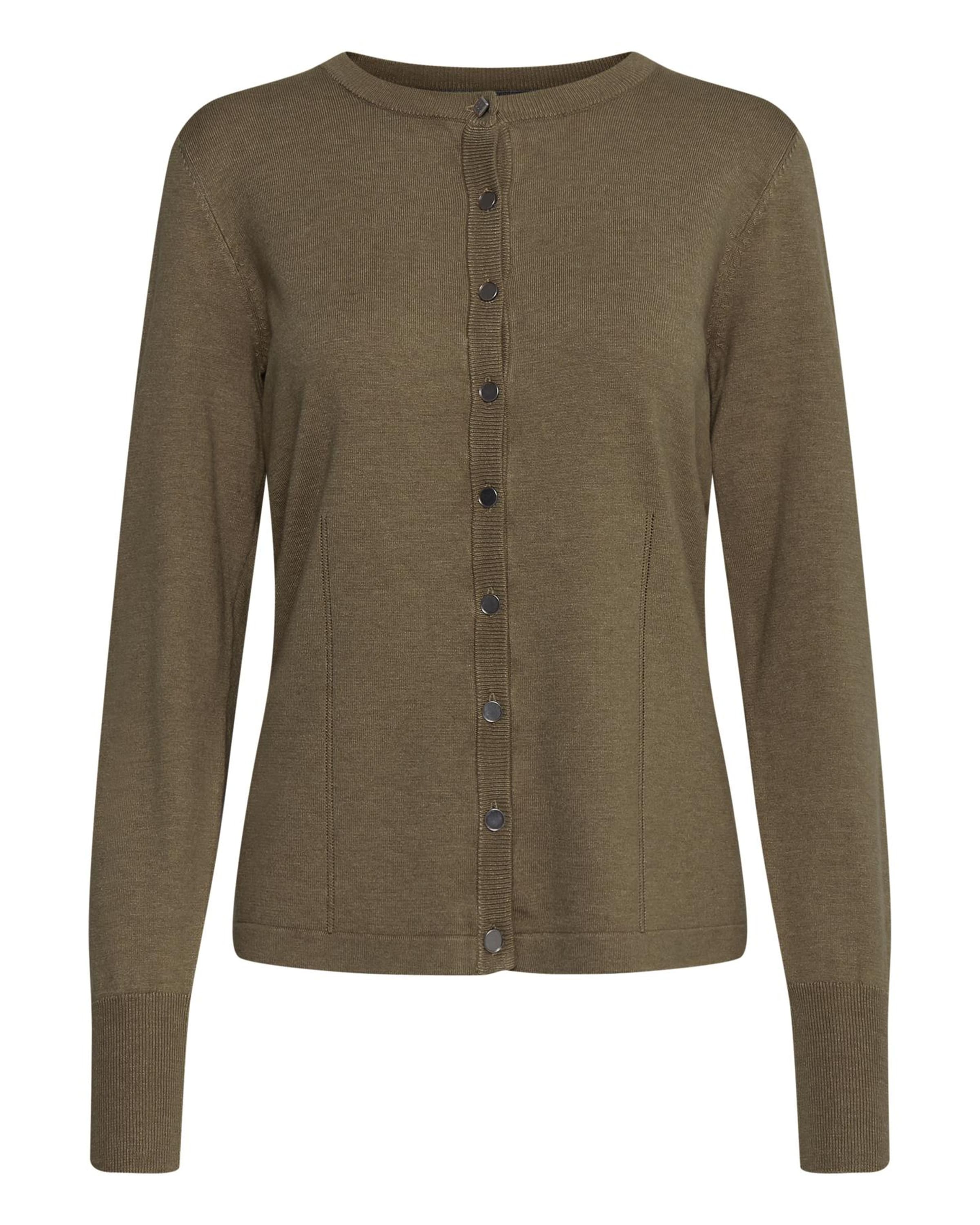 PULZ Jeans - Cárdigan en gris: frente