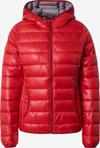 QS Between-season jacket in Red: front