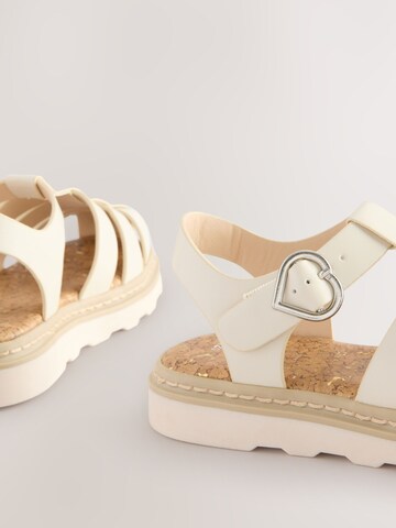 Next - Sandalias en blanco