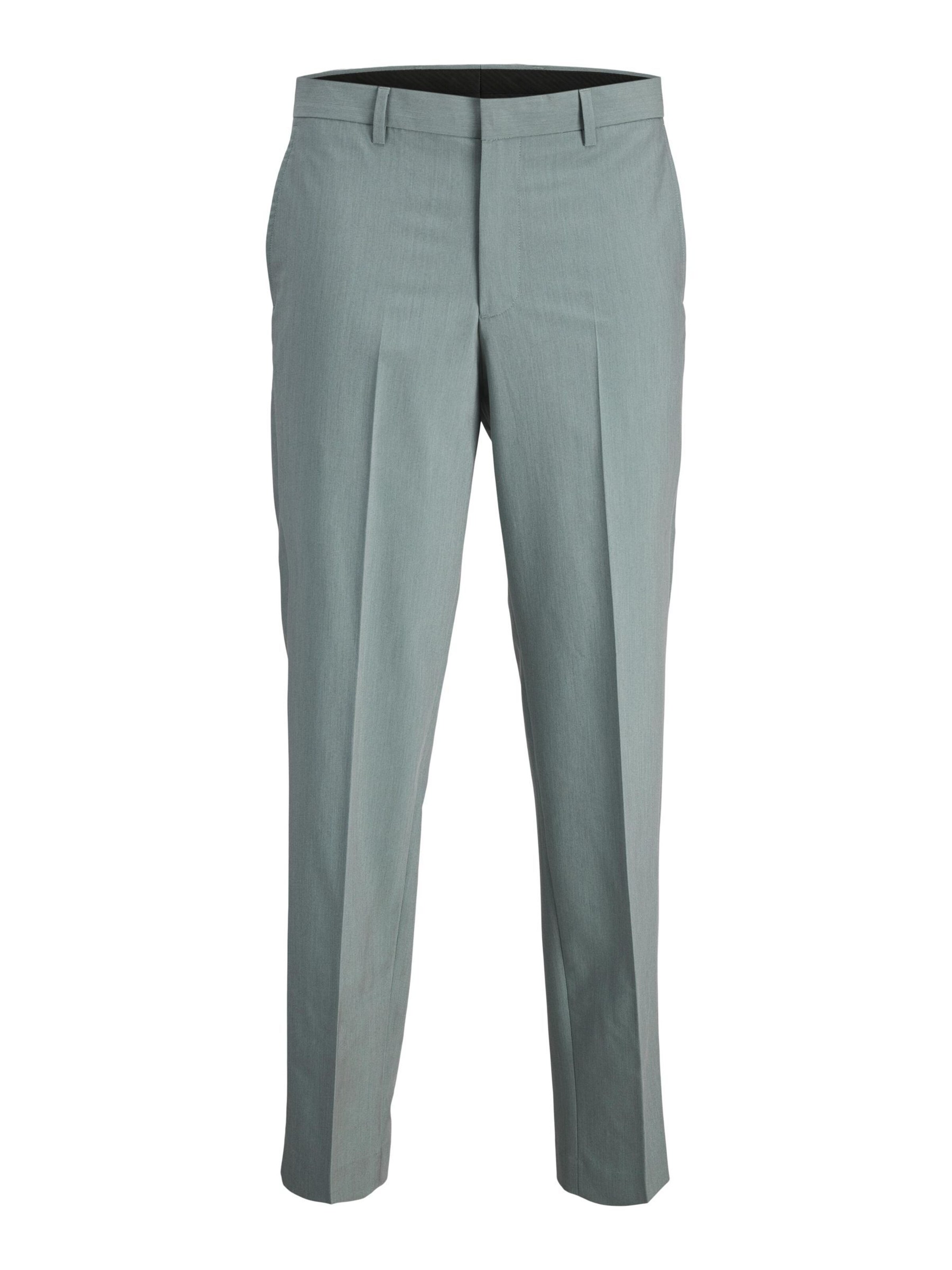 JACK & JONES Bukser med fals 'JPRBushwick Harry' i grå: forside