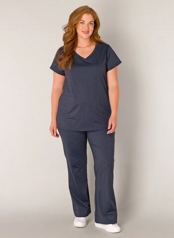 BASE LEVEL CURVY Shirt in Blue