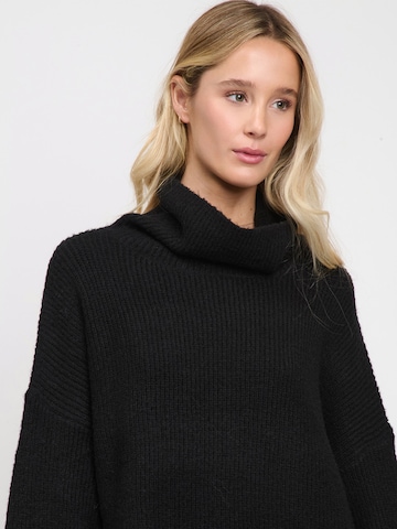 Influencer Pullover in Schwarz