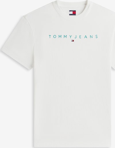 Tommy Jeans Paita värissä turkoosi / valkoinen, Tuotenäkymä