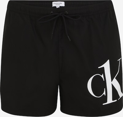 Calvin Klein Swimwear Plavecké šortky - černá / bílá, Produkt