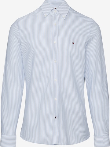TOMMY HILFIGER Regular fit Overhemd '1985 Collection' in Blauw: voorkant
