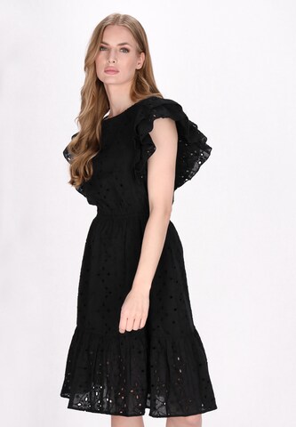 Robe d’été 'Classic Look' DreiMaster Vintage en noir : devant