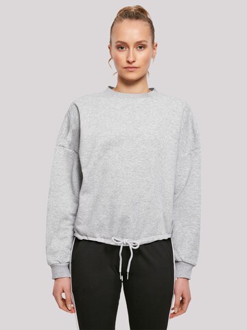 F4NT4STIC Sweatshirt 'Discover the world' in Grey: front