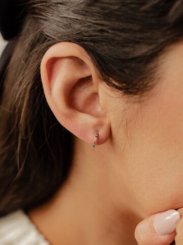 Hey Happiness - Pendientes 'Prism' en oro