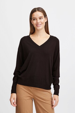 b.young Sweater 'Pimba1' in Black: front