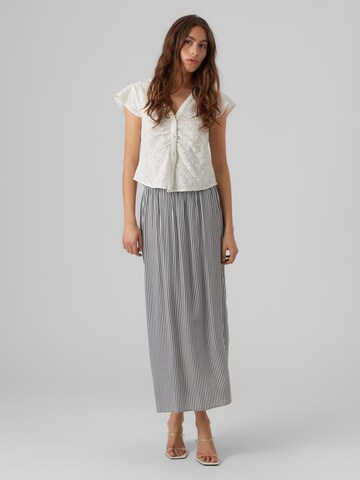 VERO MODA Rok 'Bumpy' in Wit