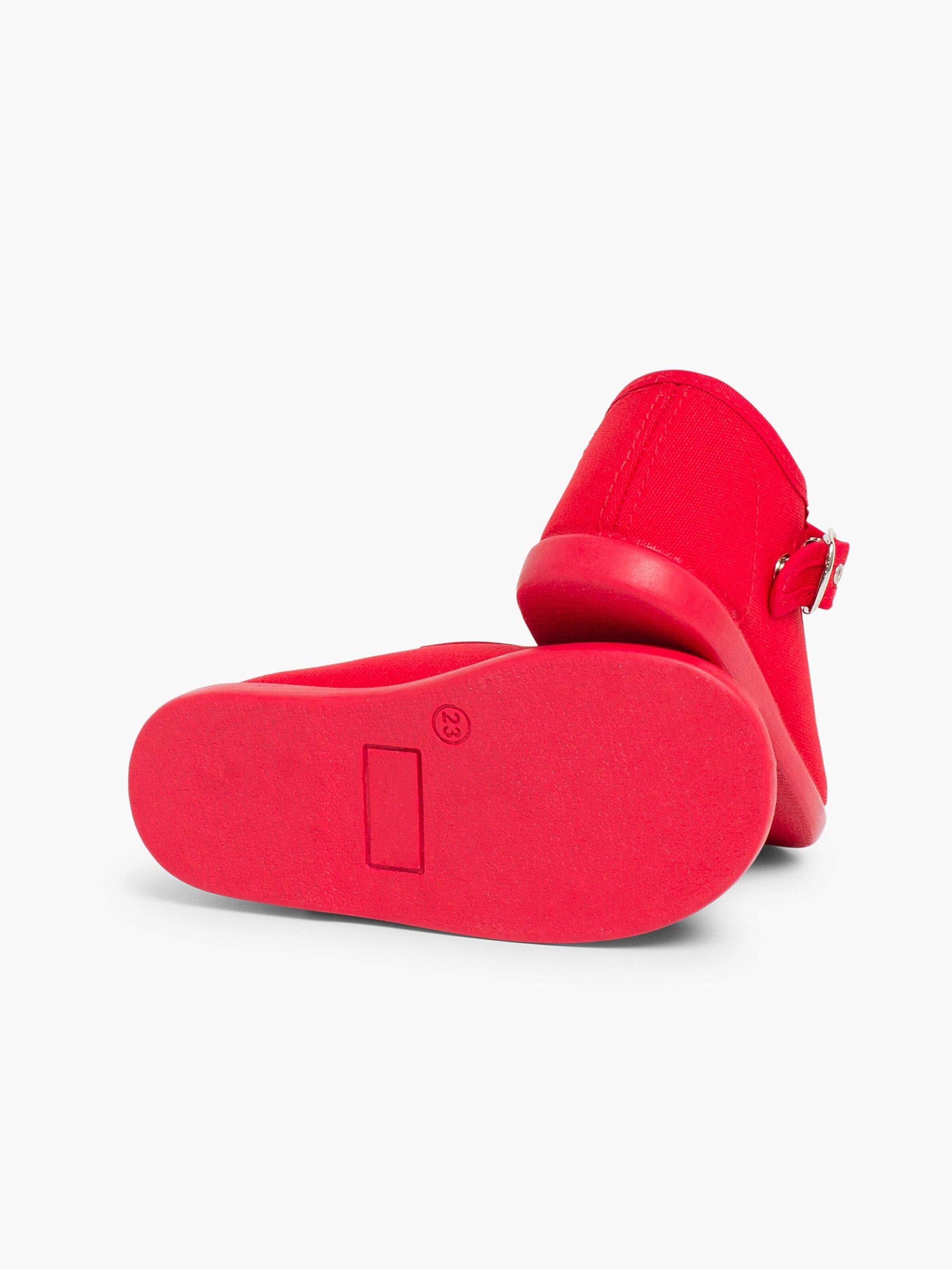 Pisamonas First-Step Shoes in Red