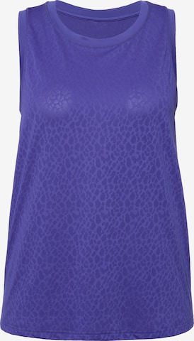 Studio Untold Knitted Top in Purple: front