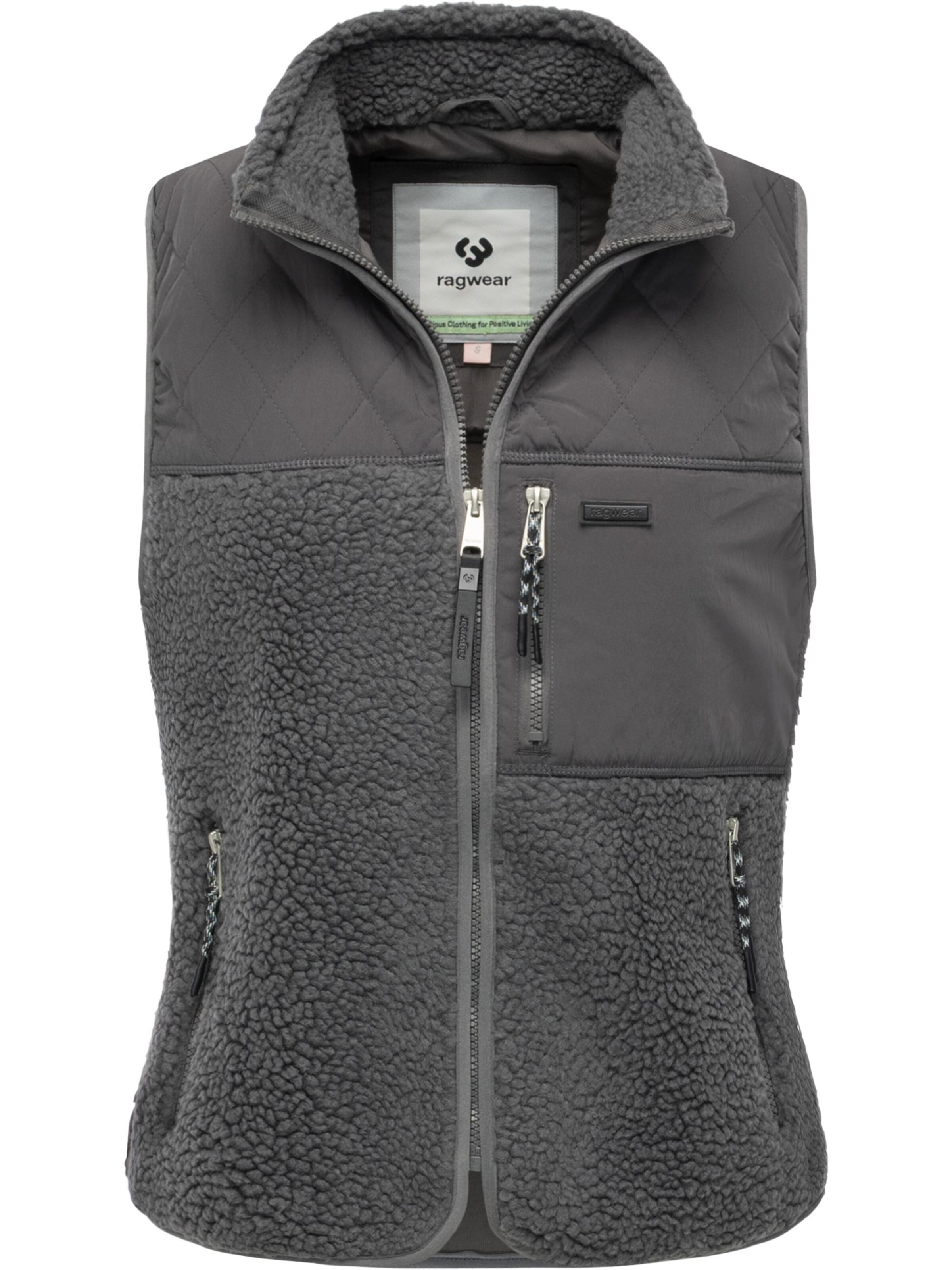 Ragwear Bodywarmer 'Junkin' in Grijs