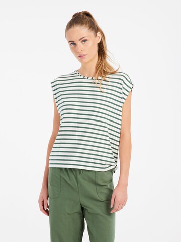 PROTEST Shirt 'PRTHanso' in Green: front