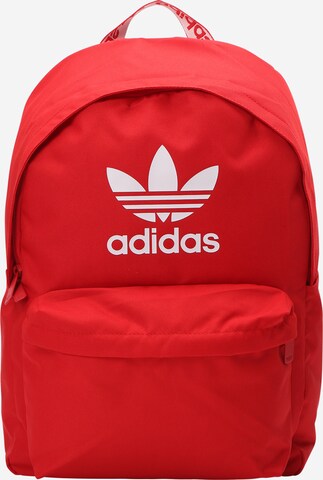 ADIDAS ORIGINALS Rucksack 'Adicolor' in Rot