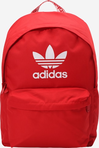 ADIDAS ORIGINALS - Mochila 'Adicolor' em vermelho