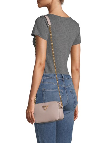 GUESS Crossbody Bag 'NOELLE' in Taupe | ABOUT YOU