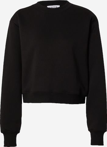 EDITED Sweatshirt 'Palmer' in Zwart: voorkant