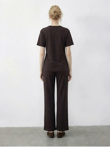 Pantalons de tailleur Bianco Lucci en marron