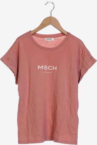 MSCH COPENHAGEN T-Shirt S in Pink: predná strana