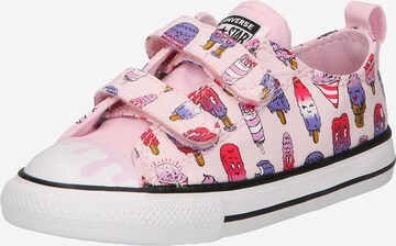 Baskets 'Chuck Taylor All Star' CONVERSE en rose : devant