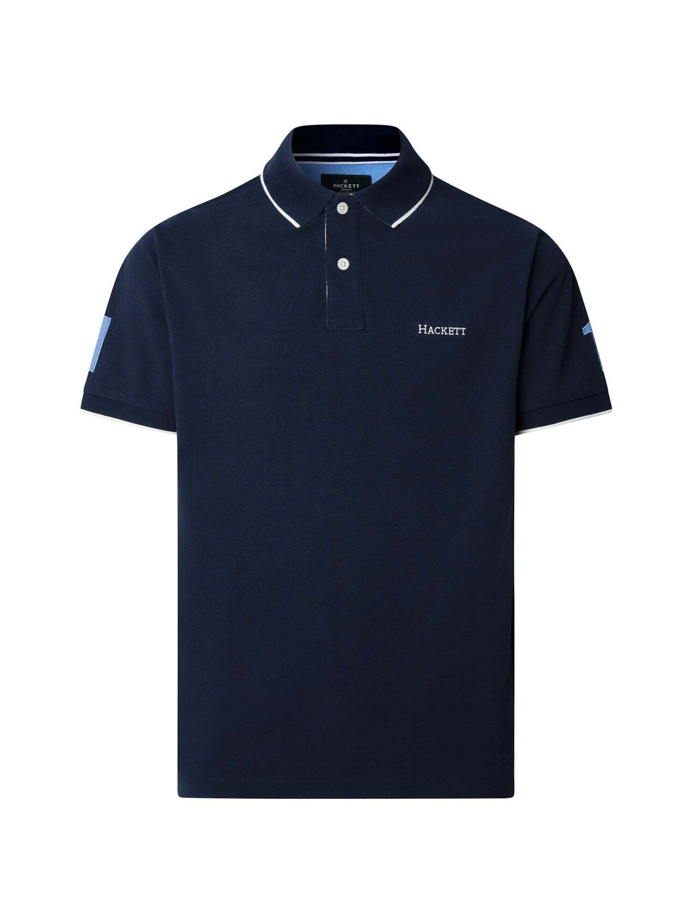 T-Shirt 'Heritage' Hackett London en bleu : devant