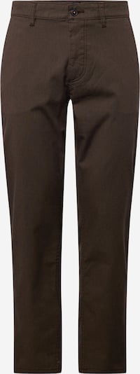 BOSS Orange Pantalon chino en chocolat, Vue avec produit