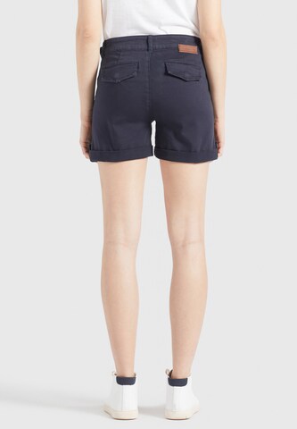 khujo Regular Shorts 'Shanna' in Blau