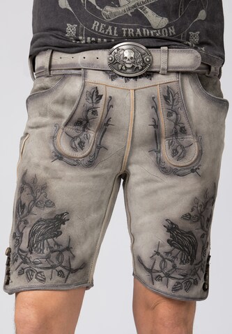 STOCKERPOINT Regular Traditional Pants 'Götterrabe' in Beige: front