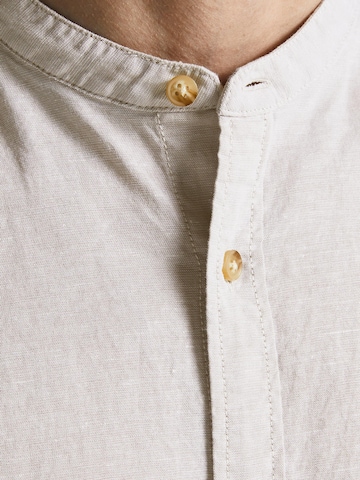 pilka JACK & JONES Priglundantis modelis Marškiniai 'Summer'