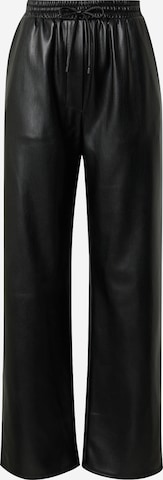 Loosefit Pantaloni de la PATRIZIA PEPE pe negru: față