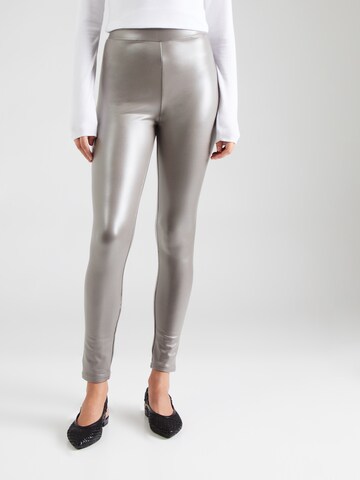 JDY - Skinny Leggings 'STINE' en gris: frente