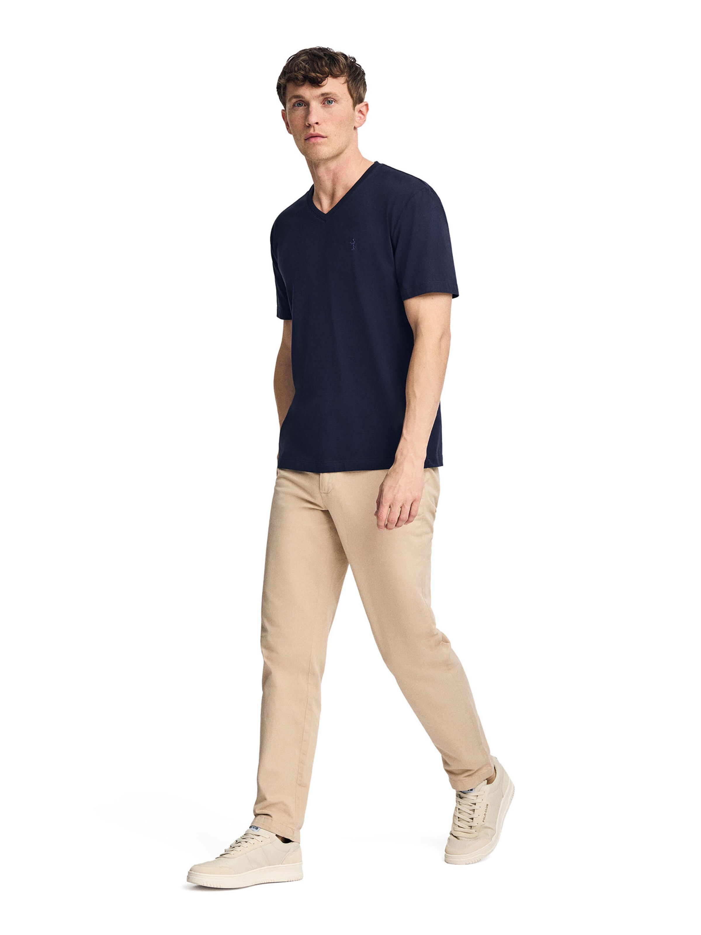 Polo Club T-Shirt in Blau