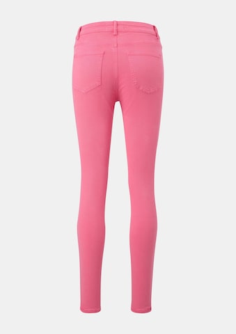Skinny Pantaloni de la comma casual identity pe roz