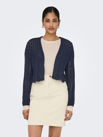 ONLY Knit cardigan 'ONLNola' in Blue: front