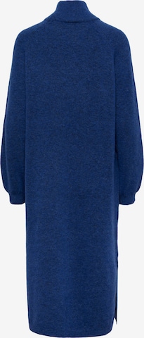 Y.A.S Gebreide jurk 'BALIS' in Blauw
