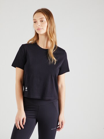 MAMMUT Funktionsshirt 'Massone' in Schwarz: Vorderseite