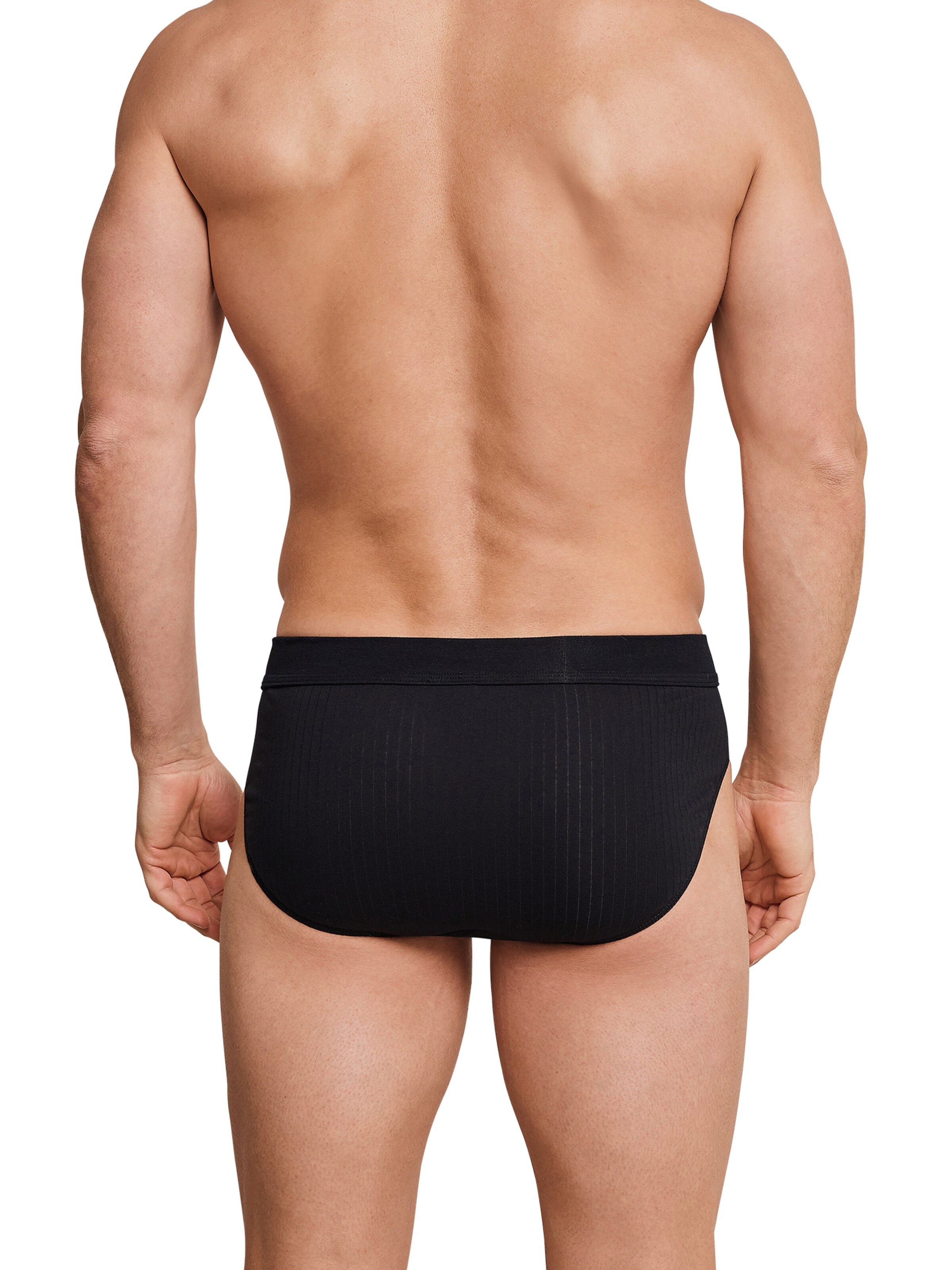 SCHIESSER Slip 'Authentic' in Schwarz